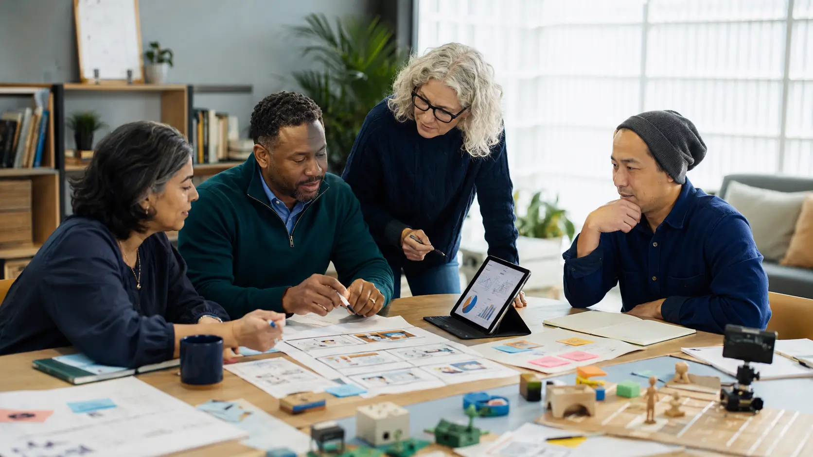 Educators, researchers, and media producers developing practical learning tools together